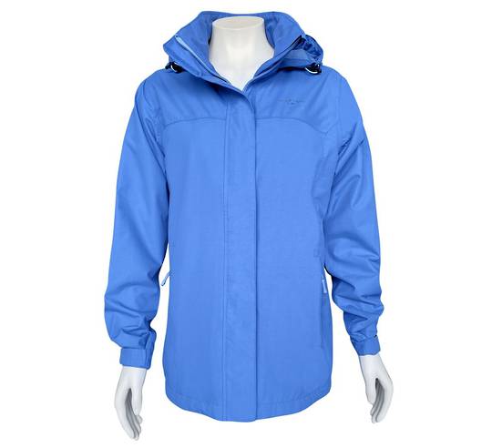 Sea to Sky Activewear Womens Rain Jacket Blue